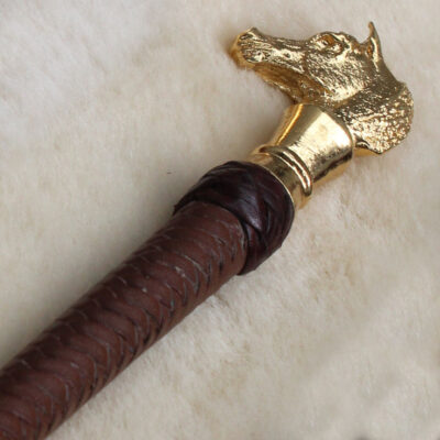 Plaited Whip Horse Top