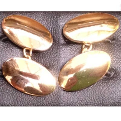 Gold Cuff Links